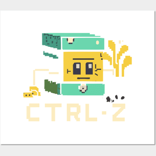 Ctrl+Z Posters and Art